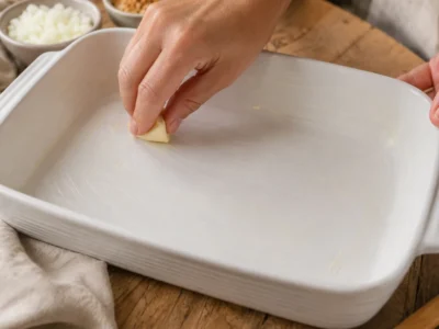 Preheat and prep the pan