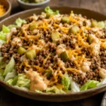 Big Mac Salad Recipe: All the Burger Flavor, No Bun