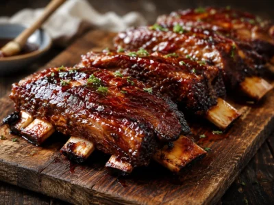 Fall-Off-Bone Oven Baked Beef Ribs Recipe (Low & Slow)